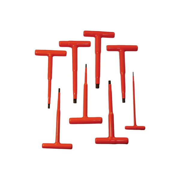HKS-7T916L Cementex 7PC 9'' Hex T-Handle Wrench Set