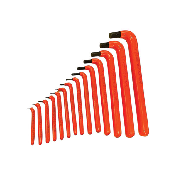 HWS-10L Cementex 10PC Long Arm Hex Allen Wrench Set