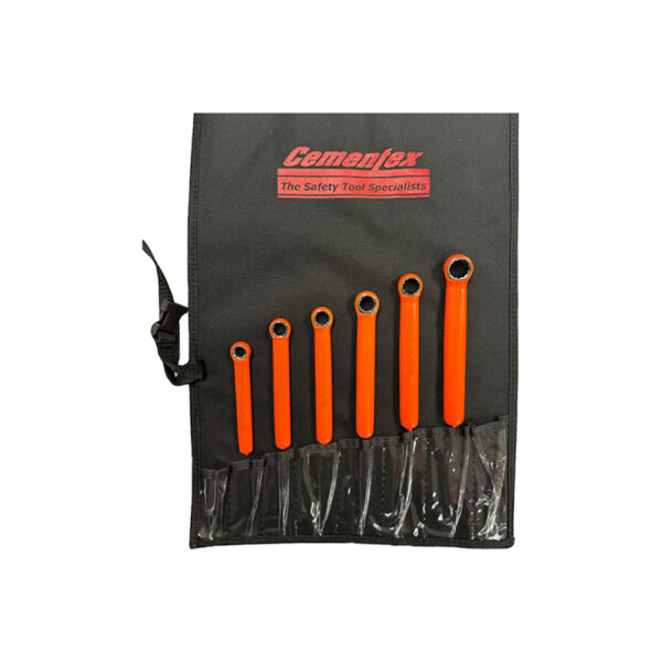IBEWS-6M Cementex 6PC Metric Box End Wrench Set