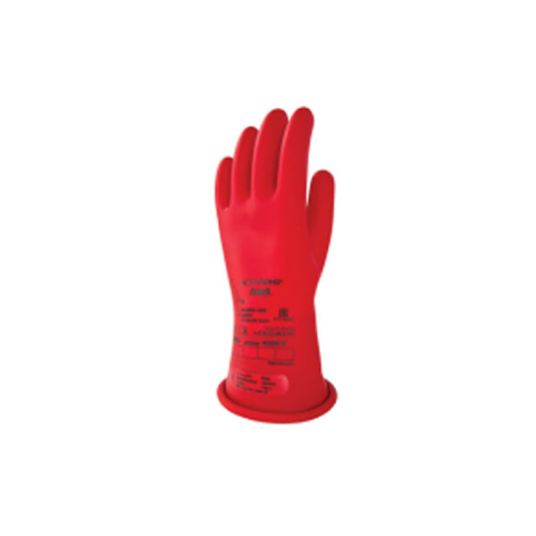 IGK0-11-10HR Cementex Class 0 10H Red Insulating Rubber Gloves Kit, 11''