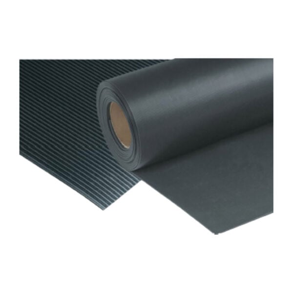 CPSM140-3675F Cementex 1/4'' 30kV Corrugated Switchboard Matting, 36'' x 75'
