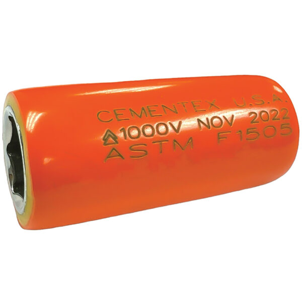 IS14-05ML Cementex 5mm Deep Wall 6-Point Metric Socket, 1/4'' Square Drive