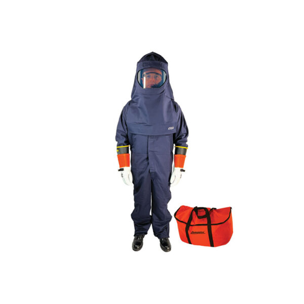 CS21CK-L Cementex 21 cal/cm2 Feature Series Coverall Kit in a Standard Duffel Bag - LARGE