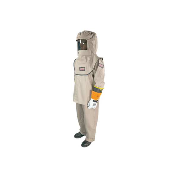 HRC4-CVL-4X Cementex 40 cal/cm2 Contractor Series Khaki Coverall - 4X-LARGE