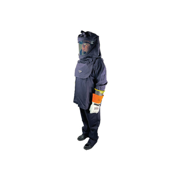 CLCT40-XL Cementex 40 cal/cm2 Feature Series Navy Long Coat - EXTRA LARGE