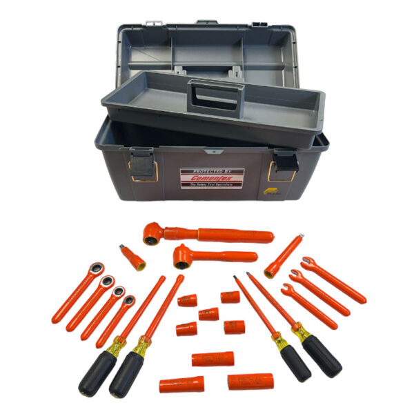 ITS-24BTK-F Cementex Battery Technician Kit with Flared Extension Bars