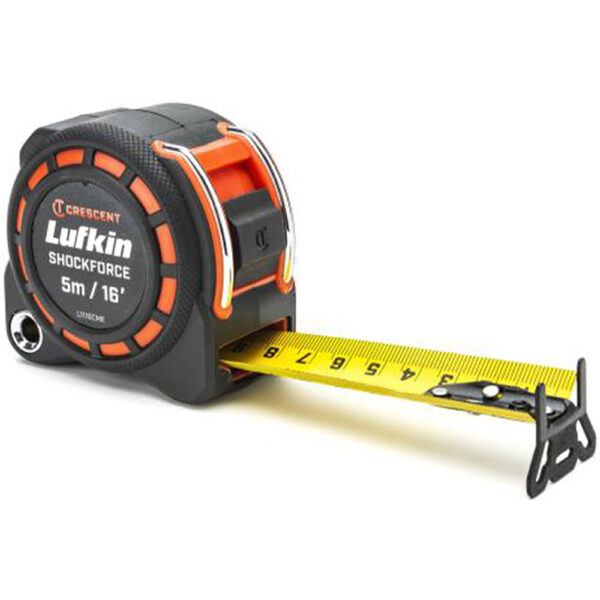 L1116CME-02 Lufkin 1-3/16'' x 5m/16' Shockforce G1 Dual Sided Tape Measure