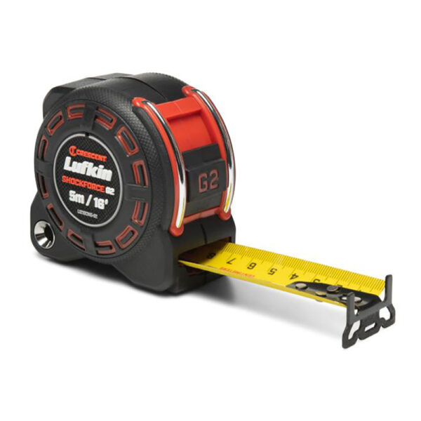L1216CME-02 Lufkin 1-1/4'' x 5m/16' Shockforce G2 Tape Measure