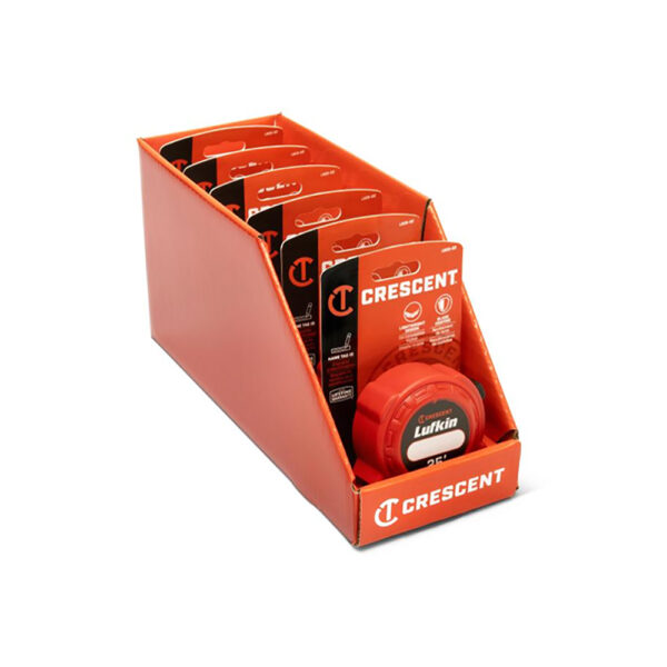 L625TP-02 Lufkin 1'' x 25' L600 Series Power Tape Measure 6PC Tray Pack