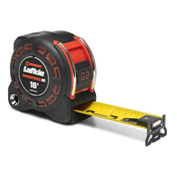 LM1216-02 Lufkin 1-1/4'' x 16' Shockforce G2 Magnetic Tape Measure