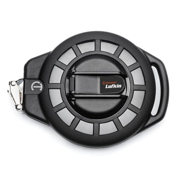 ST100B-07 Lufkin 3/8'' x 100' Nite Eye Steel Construction Long Tape Measure