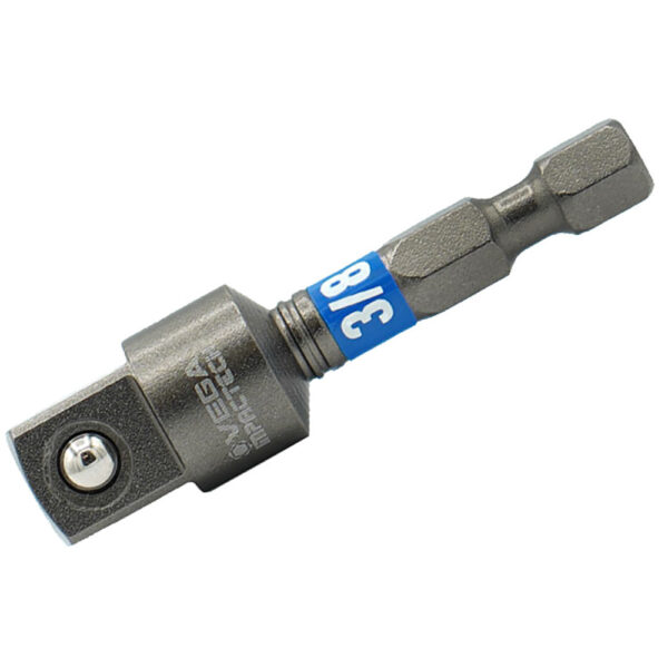 T150ADB38 Vega Impactech 3/8'' Male Square Imapct Socket Adapter with Ball Lock